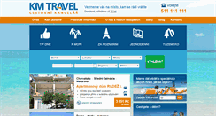 Desktop Screenshot of kmtravel.cz